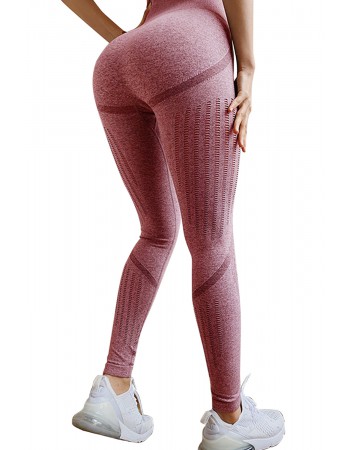 Pink Seamless Sport Leggings