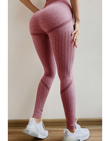 Pink Seamless Sport Leggings