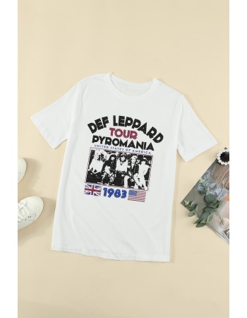 DEF LEPPARD TOUR PYROMANIA Graphic Tee