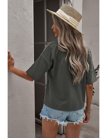 Forever Rock And Roll Graphic Crop Top